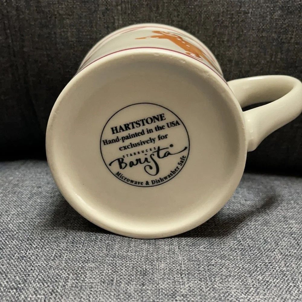 Starbucks Hartstone Barista Gingerbread Mug